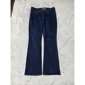 Levi's 315 Shaping Bootcut Women's 32 Blue Dark Wash Denim Jeans 32x30.5
